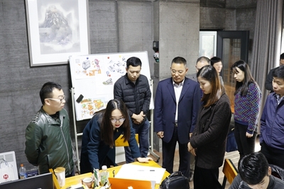 我校接受省高校大学生创新创业孵化示范基地现场考评