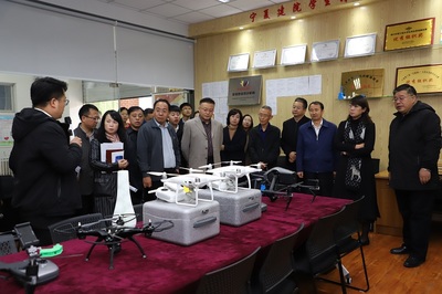 西夏区委来我院调研科研创新、校企合作工作开展情况